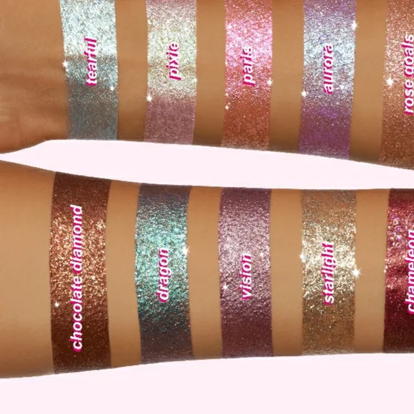 ❇️CHOCOLATE DIAMOND Lime Crime DISCONTINUED Diamond Dew Liquid Eyeshadow NWT - Picture 5 of 6